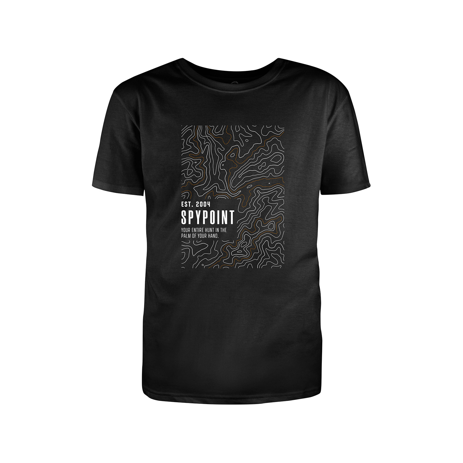 SPYPOINT Black Topo T-Shirt M